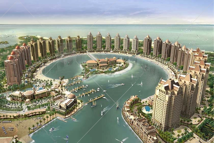 در نزدیکی خلیج فارس، شهر دوحه قرار گرفته است. شاید برایتان جالب باشد که مروارید قطر نام جزیره‌ای مصنوعی است که مساحتی 400 هکتاری دارد. 