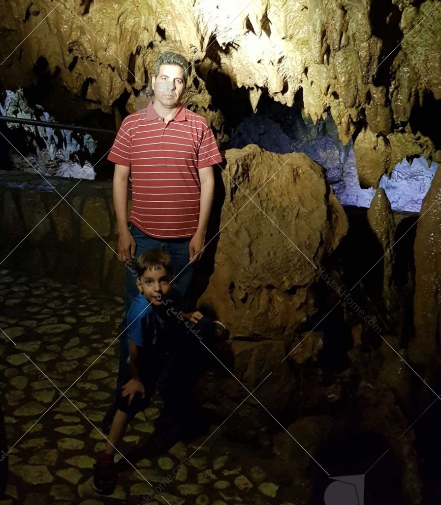 غار قوری قلعه عکس من و پرسام  