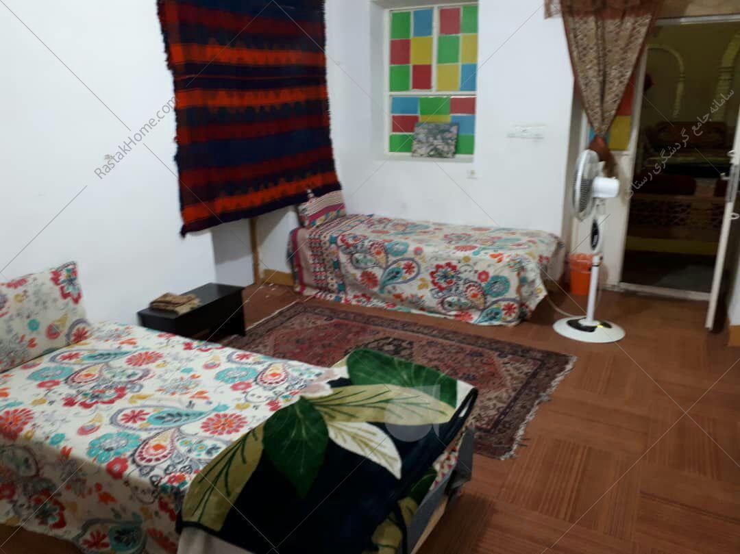 اتاق دو تخته سرویس دار اقامتگاه سنتی دورانتاش شوش