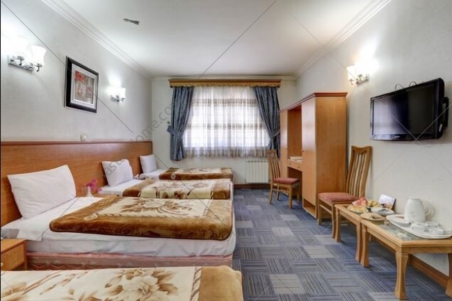 اتاق سه تخته هتل جهانگردی بم