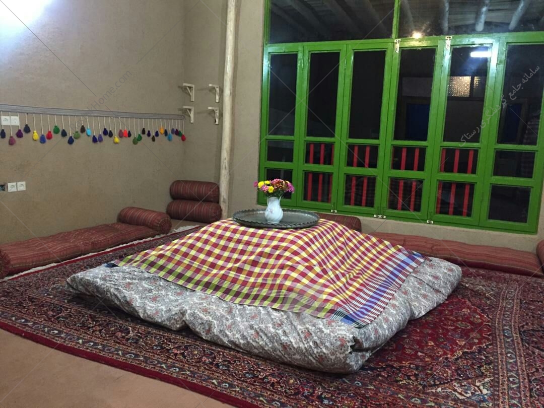 اتاق نارنج در بومگردی کهن ۲ طرقبه مشهد _روستای کنگ