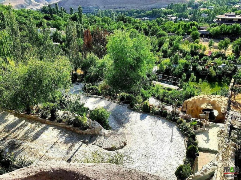 روستای کردان زیبا از نمای بالا