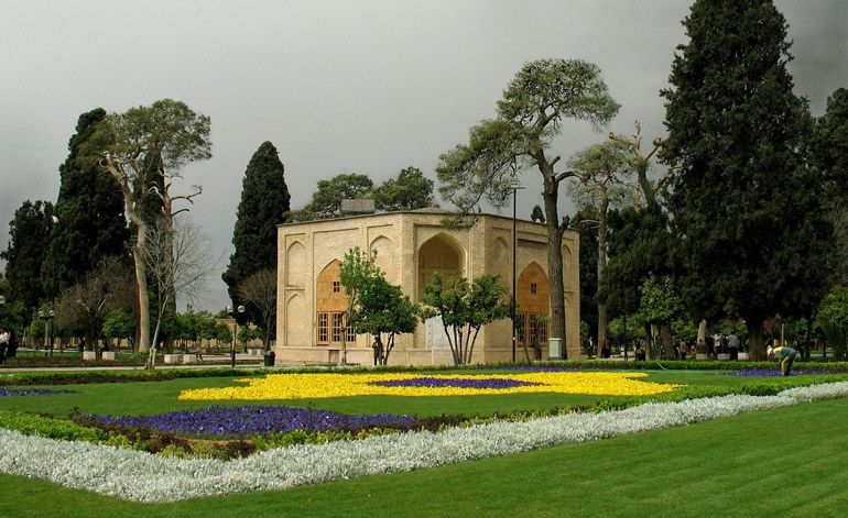  معماری باغ جهانما شیراز