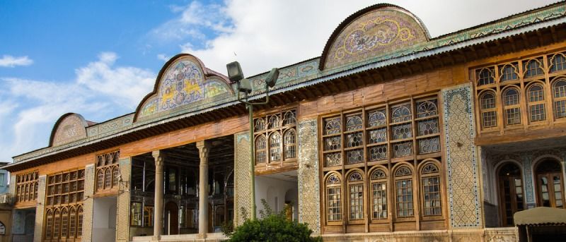 معماری و پلان باغ موزه نارنجستان 