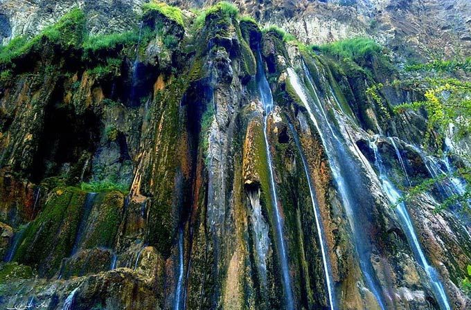 مسیر رسیدن به آبشار مارگون